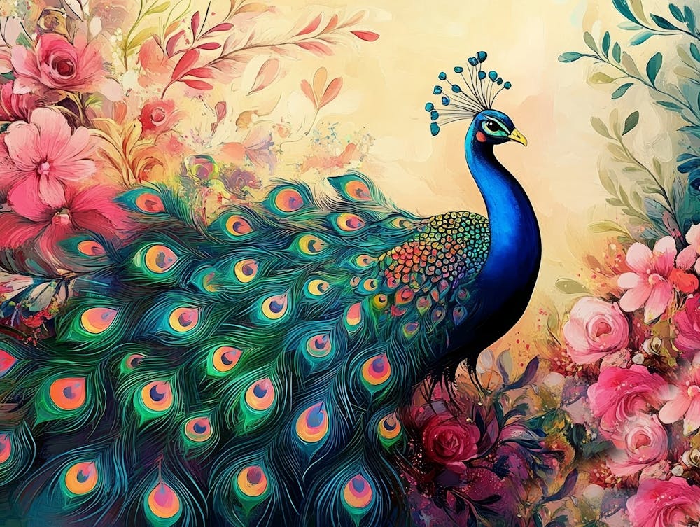 Colorful Peacock 4