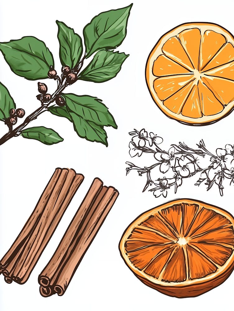 Oranges, Cinnamon, Cloves