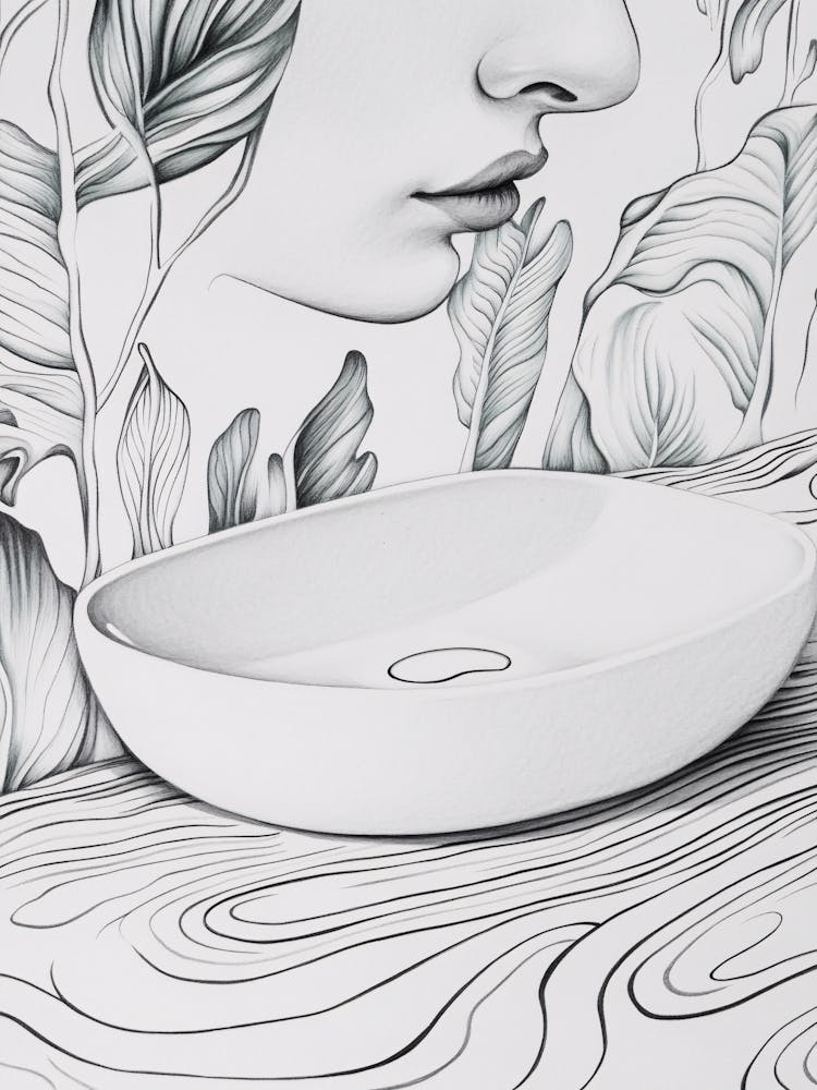 Drawing Of A Woman