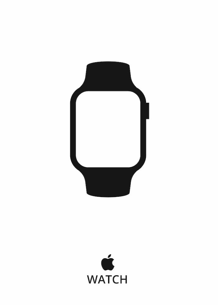 Montre Noir Tendance
