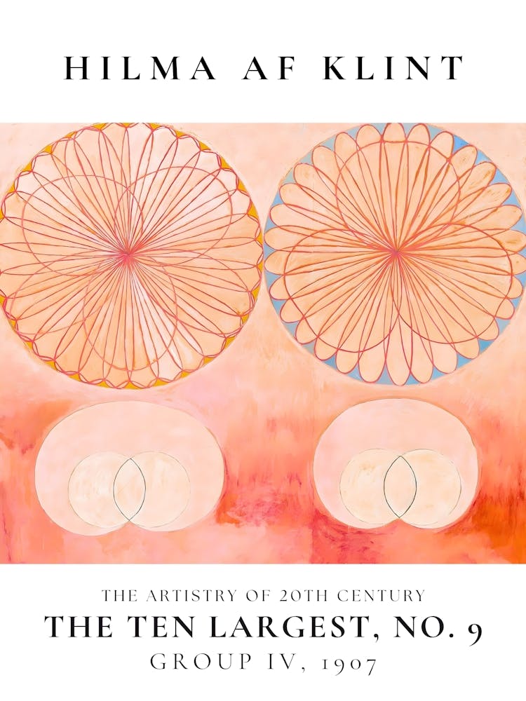 Hilma Af Klint Ten Largest No 9