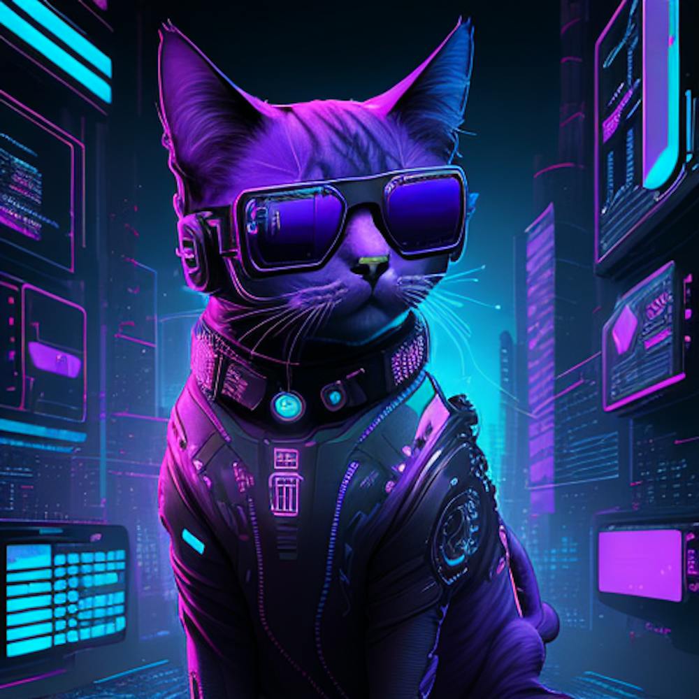 Futuristic Cat