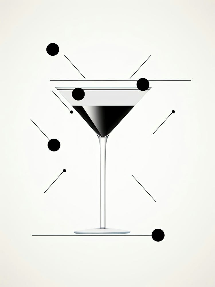 Mid-Century Modern Aviation Blüteninfusions-Cocktail 2
