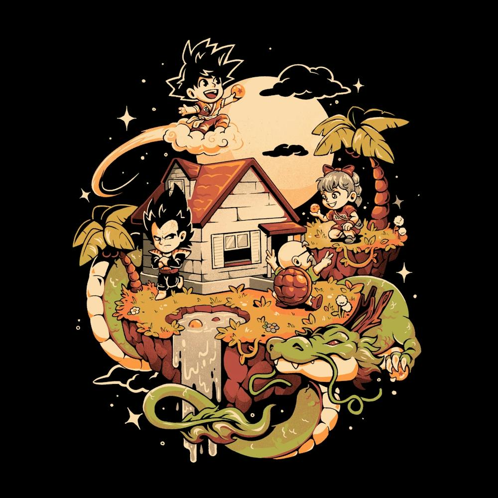 Dragon Island Cute Anime