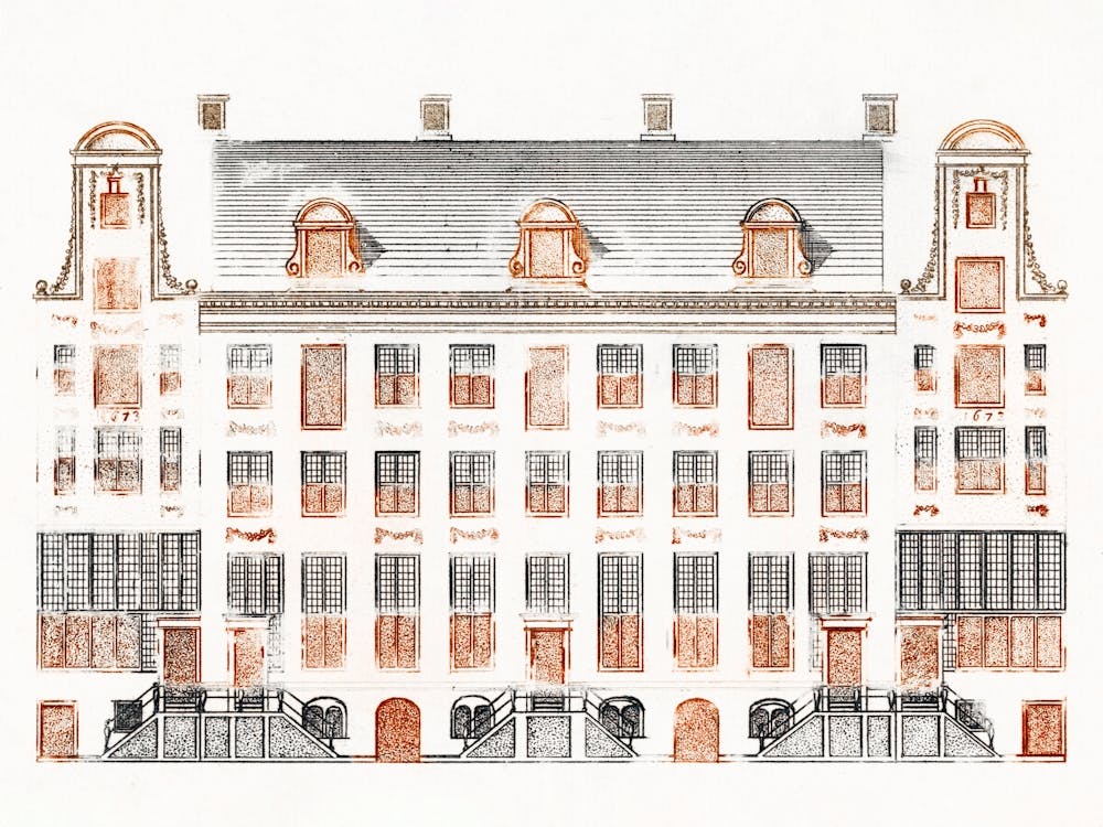 Amsterdam Canal Houses, Johan Teyler