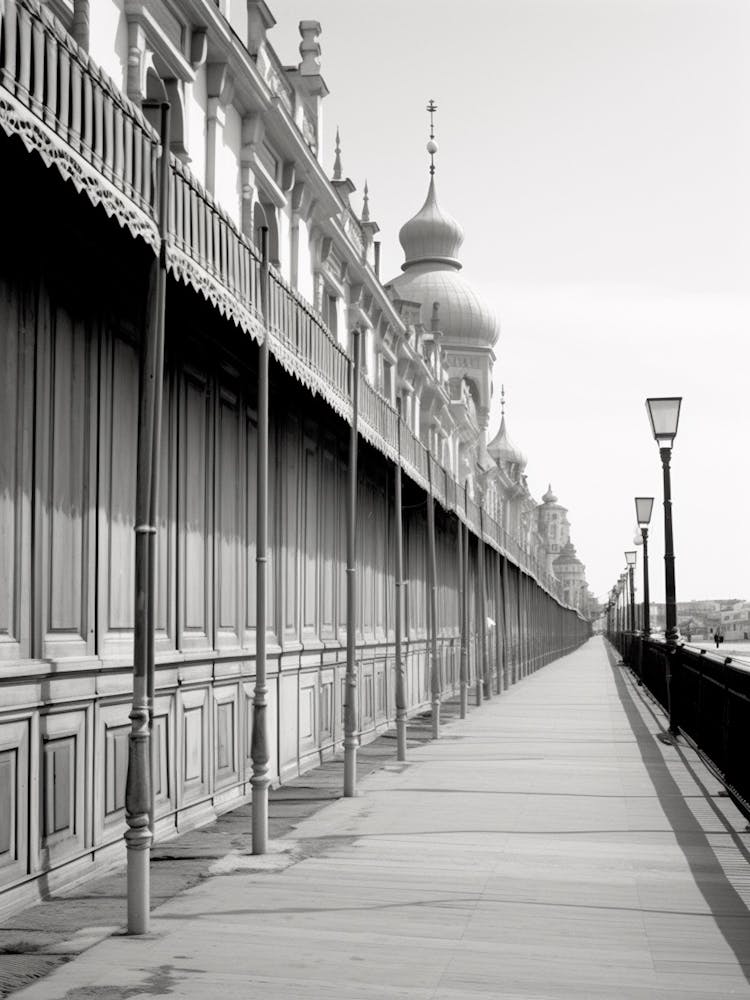 Pesaro Italien Schwarz-Weiß-Fotografie 3