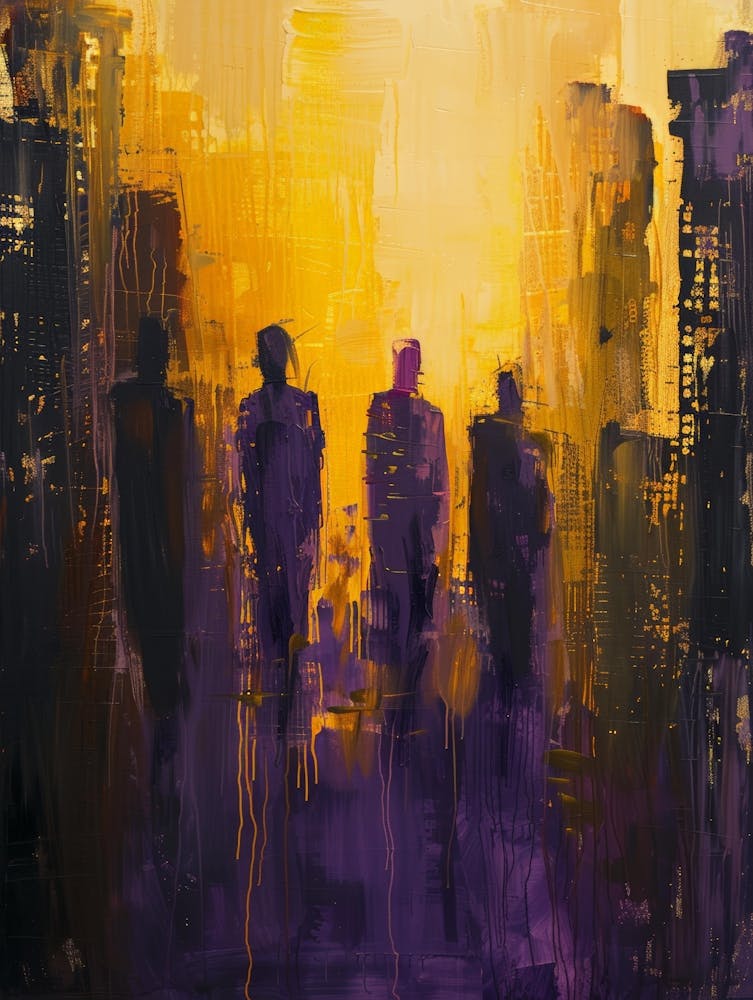 City At Sunset 1