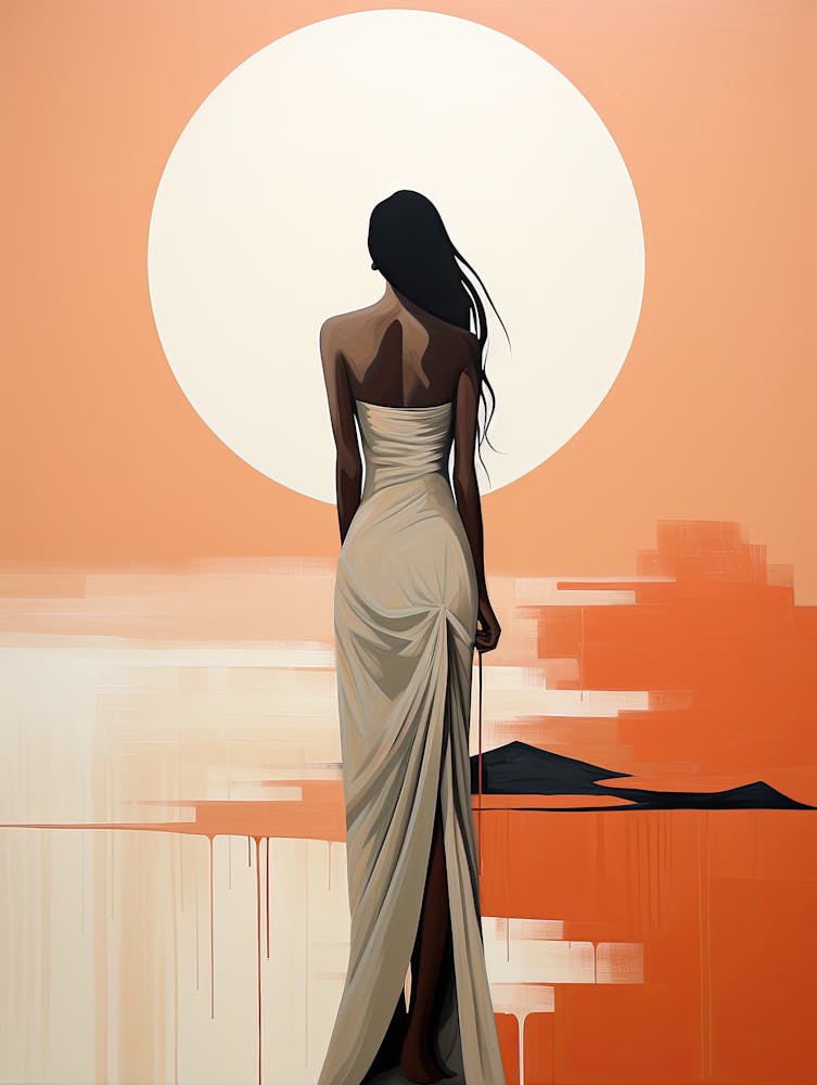 Tribal Serenity, Boho Art Style