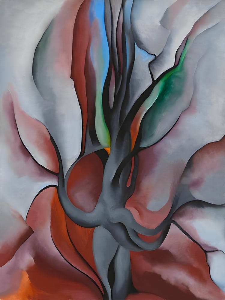 Georgia O'Keeffe - The Autumn Trees