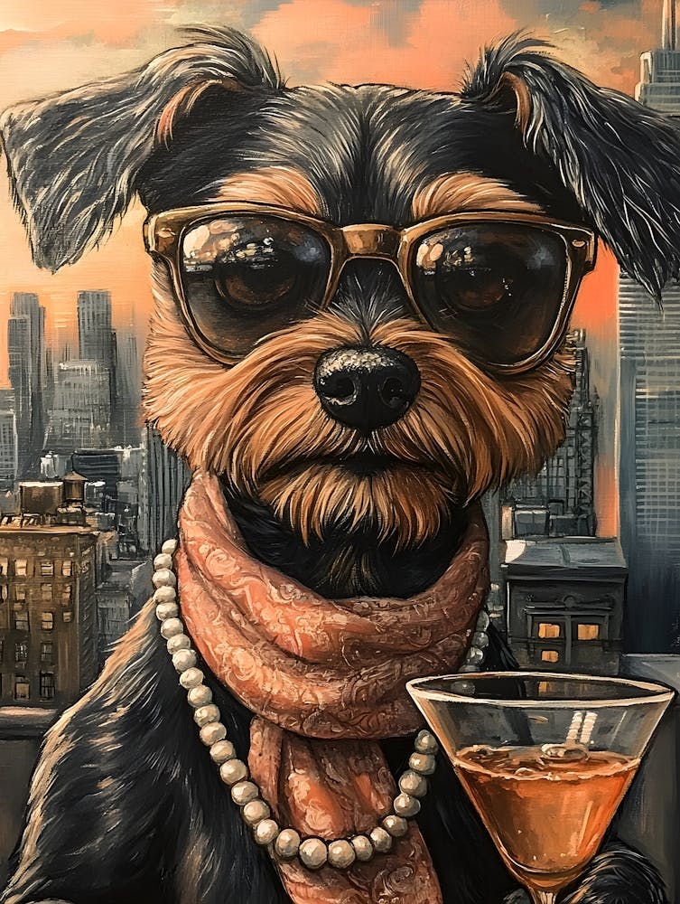 Fancy Airedale 1