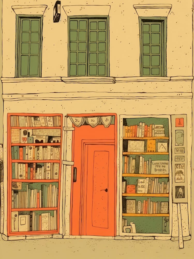 Genoa The Book Nook Pastel Colours 3