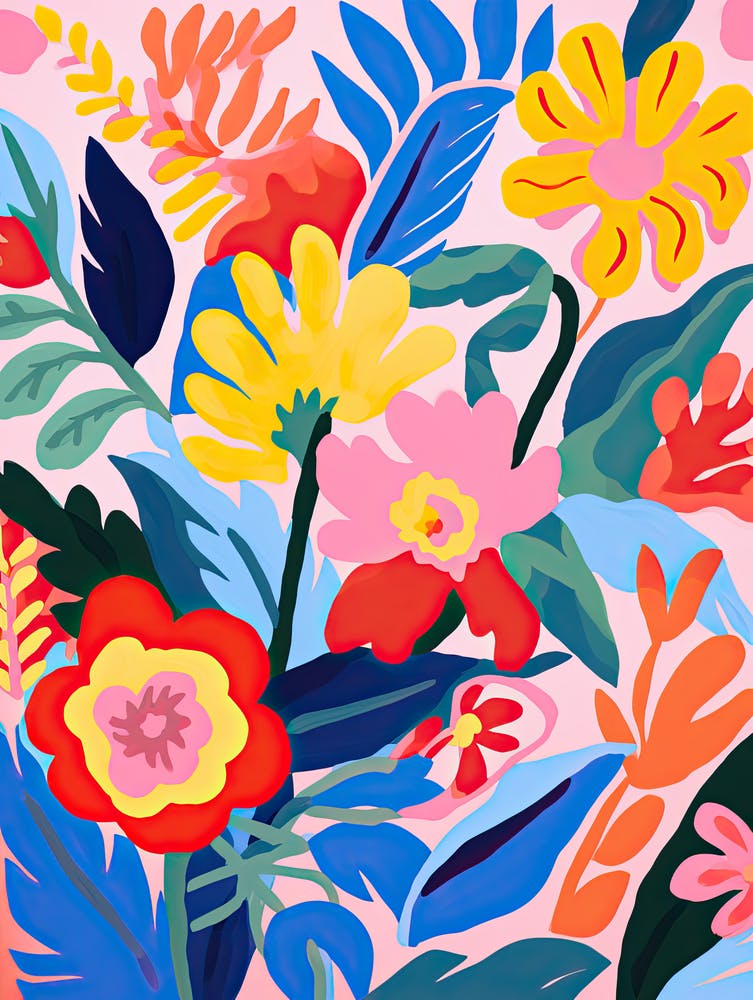 Flowers 7, Matisse style