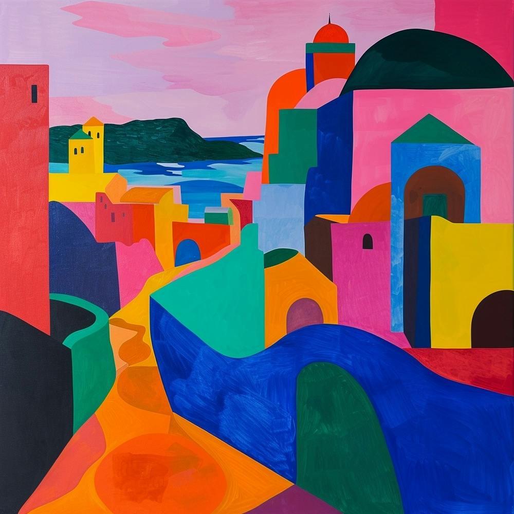 Abstract Travel Collection Zanzibar Tanzania 1