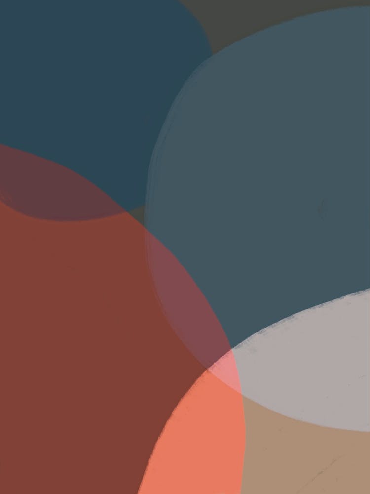 Abstract Painted Circles