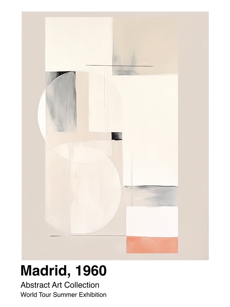 World Tour Exhibition, Abstract Art, Madrid, 1960 6