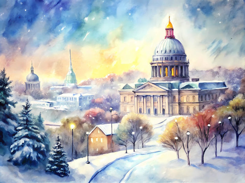St Paul Minnesota A Vintage Illustration