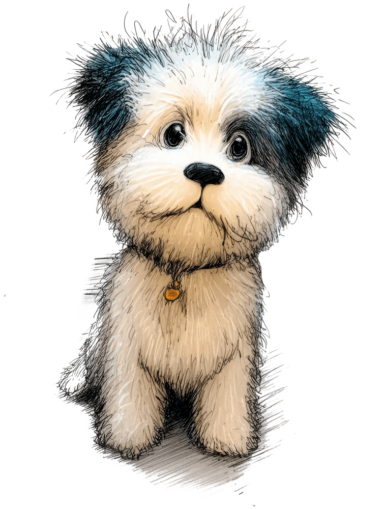 Pomapoo 1 Art Print by BestArt – Fy!