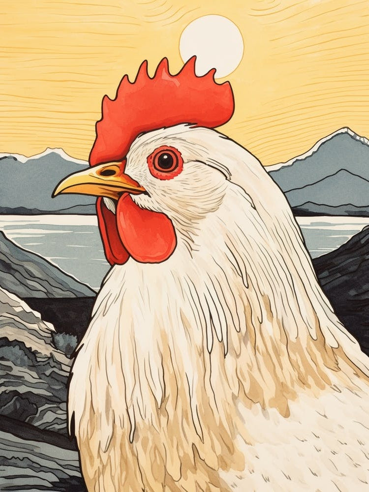 Bird Illustration Chicken 3