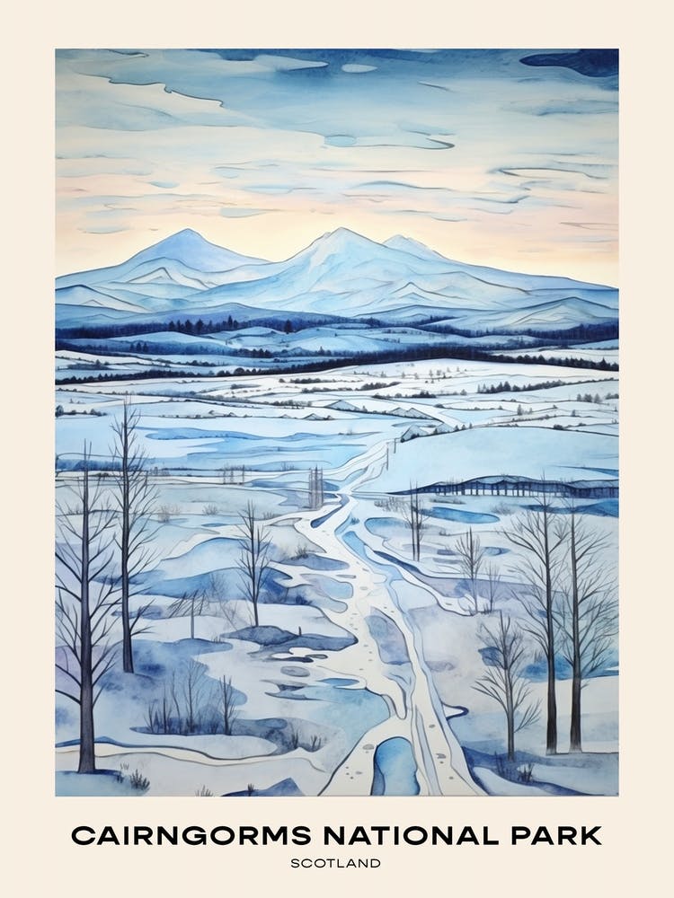 Cairngorms National Park Scotland 1 Poster