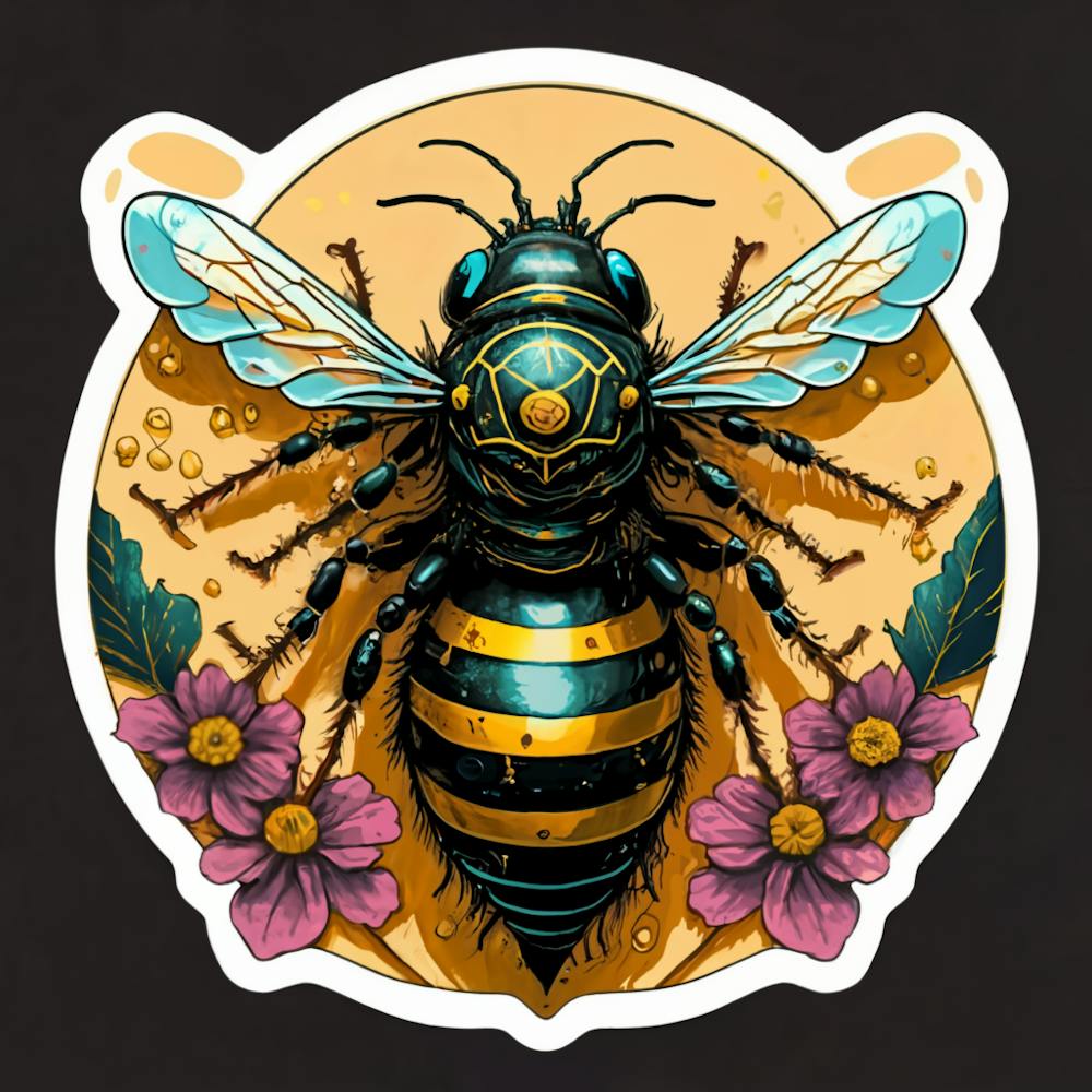 Bee Sticker