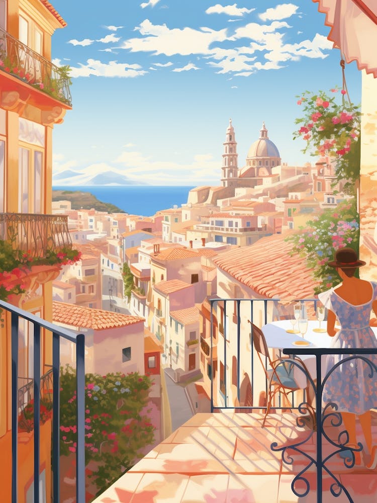 Cartagena Spain 5 Illustration