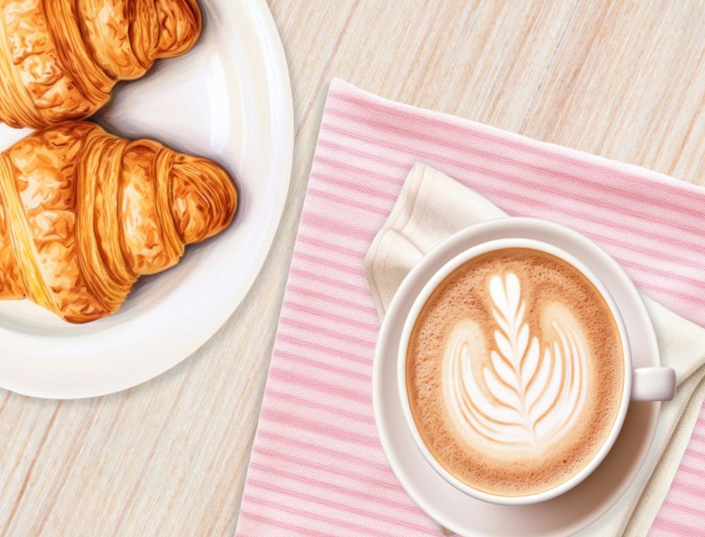 Coffee And Croissants