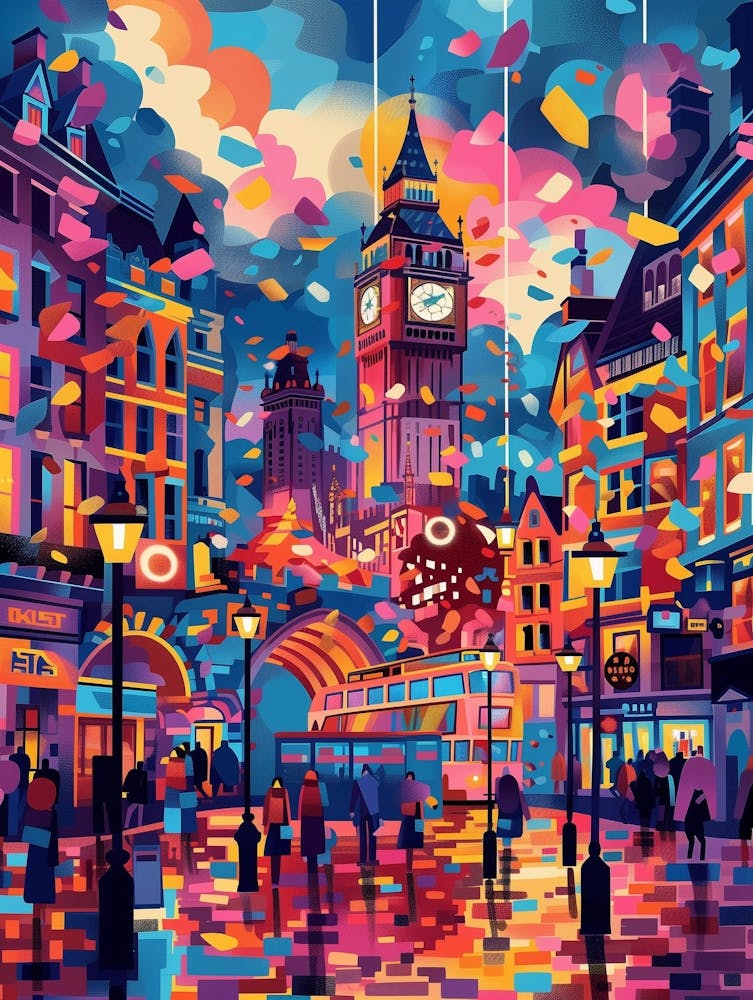 London and Big Ben, Contemporary Art, Souvenir