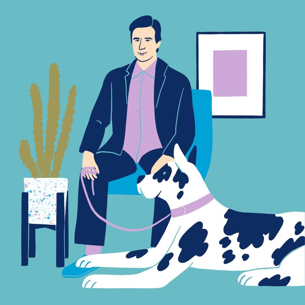Man And Dog