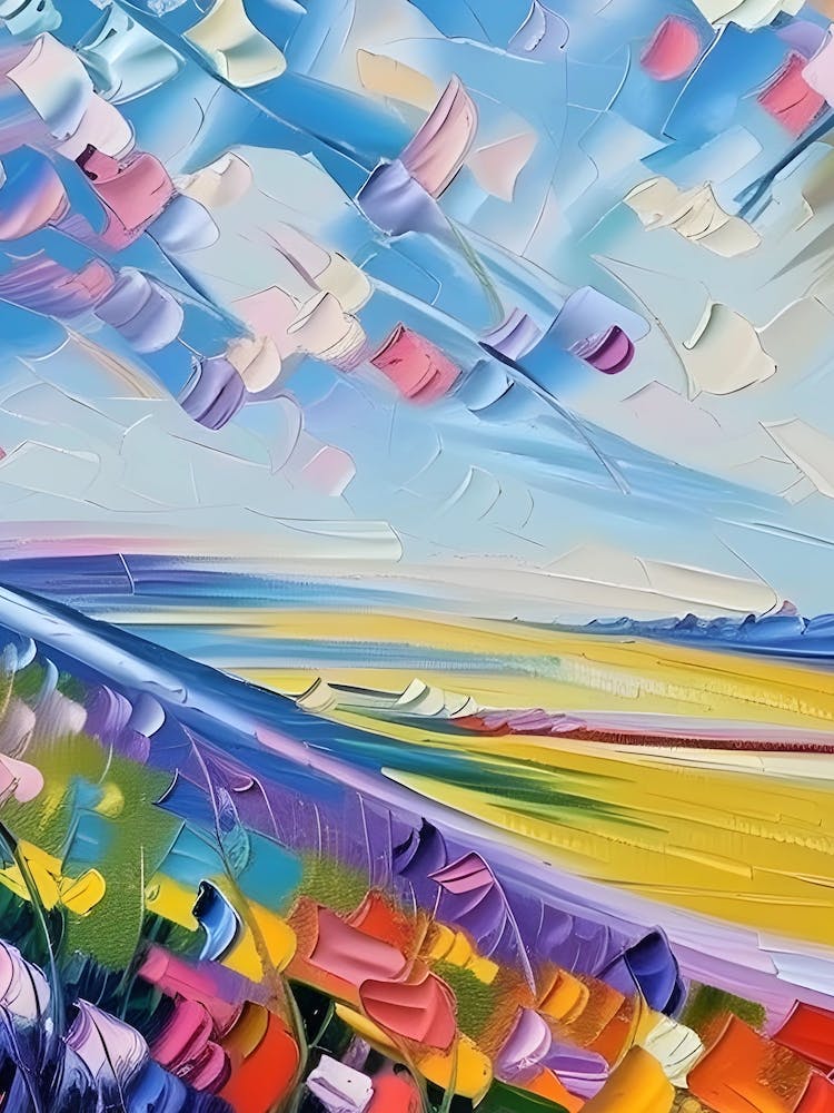 Colourful Abstract of Landscape: Imagine If 5