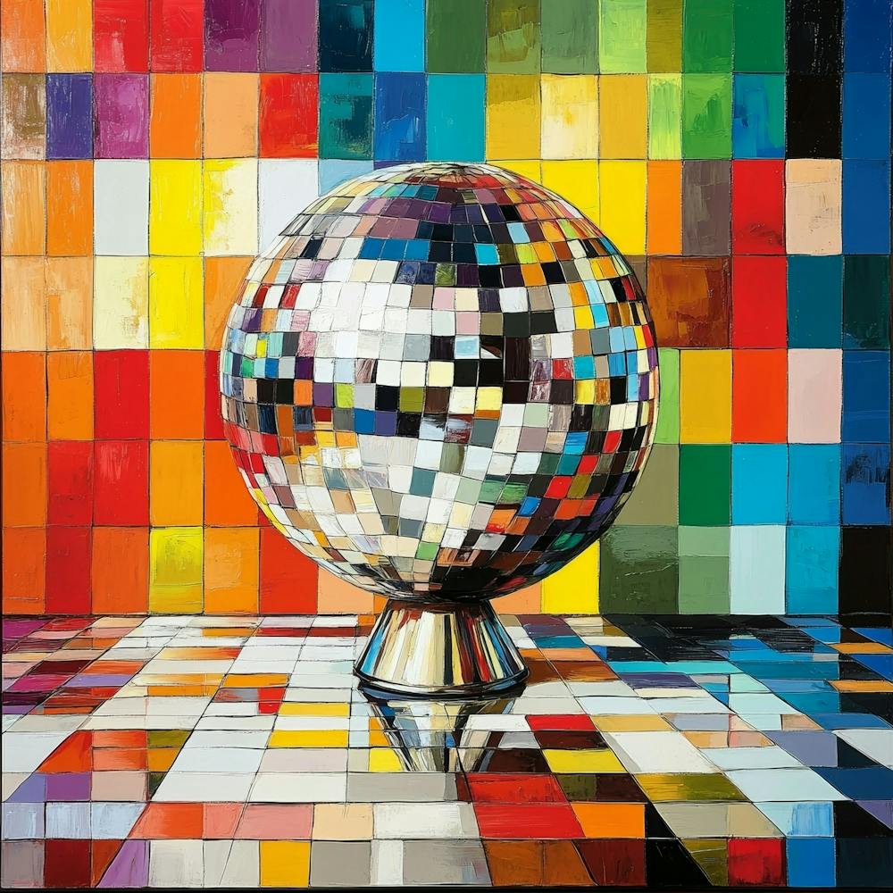 Disco Ball Art 27