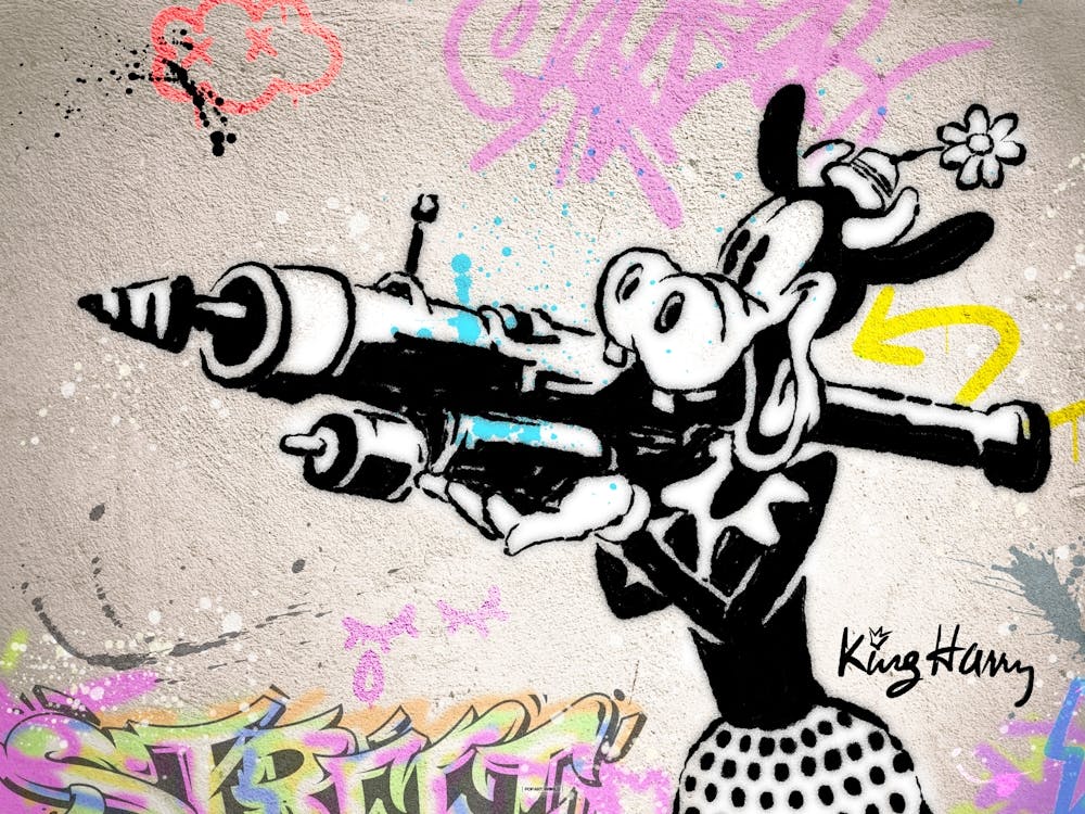 Who is arguing with me? | Street Art Digital | Pop Art World 2025