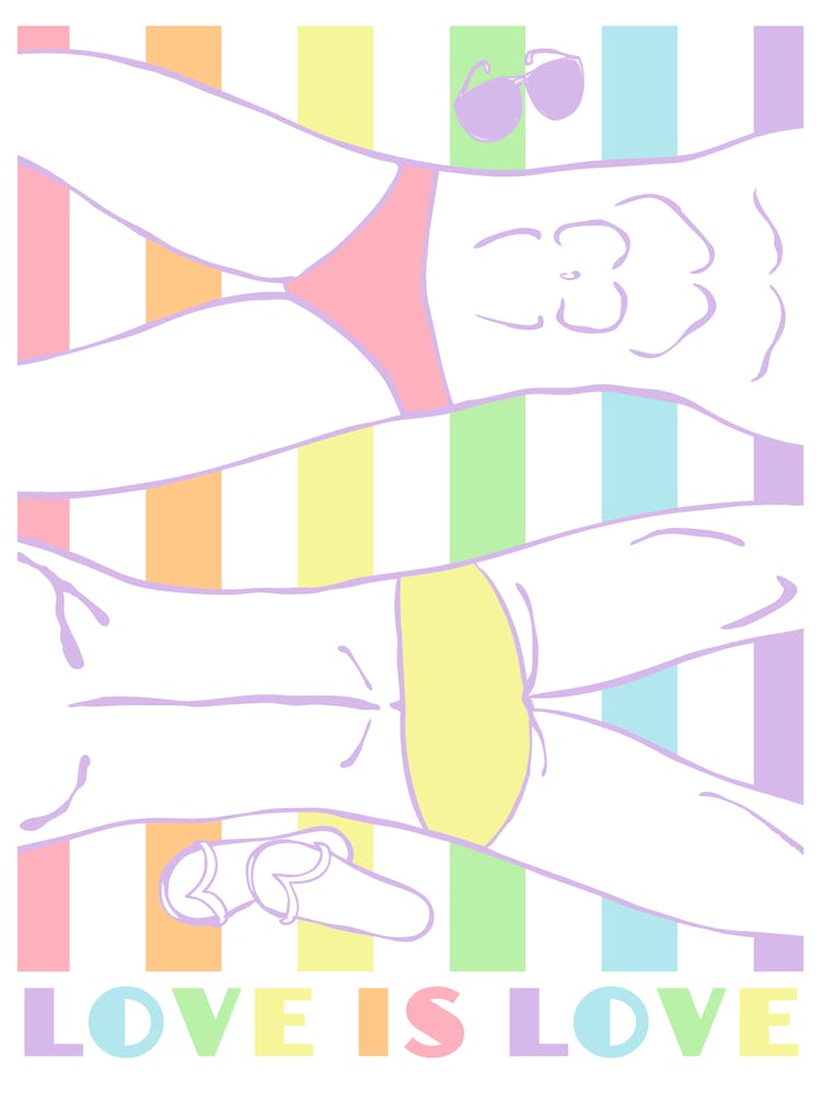 Love Is Love Men Pastel