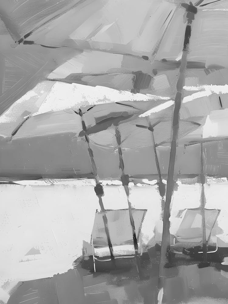Umbrellas On The Beach 3