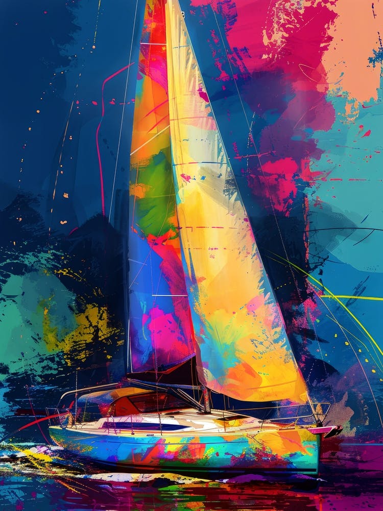 Sailboat Painting sport