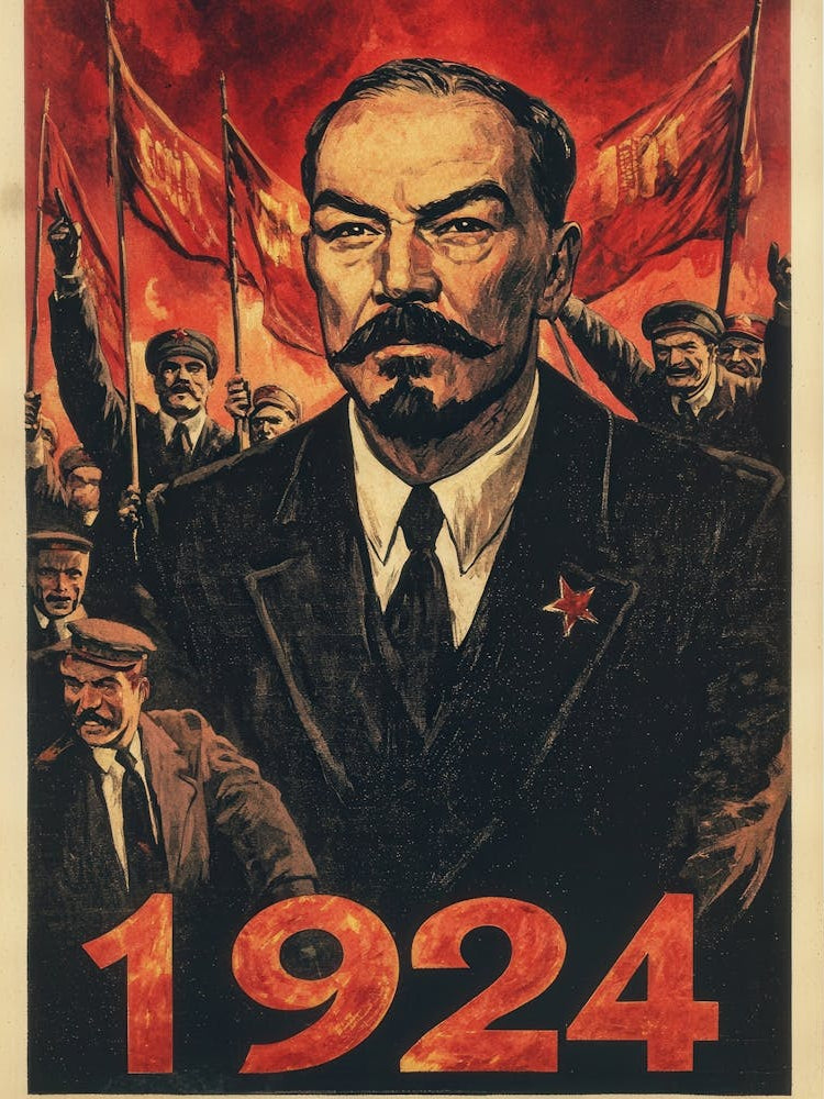 Aihrgdesign A Vintage Propaganda Poster Marking The Death Of 5