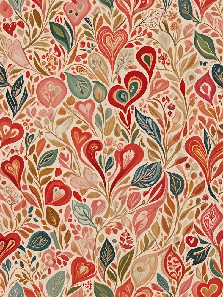 Hearts In Pattern