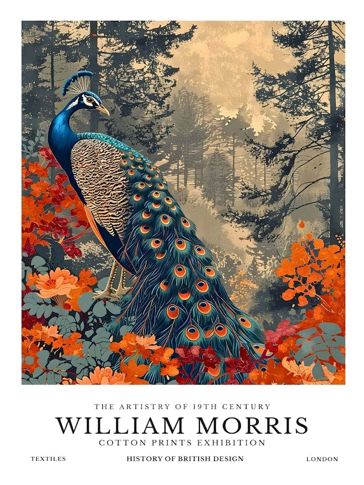 William Morris Peacock 1