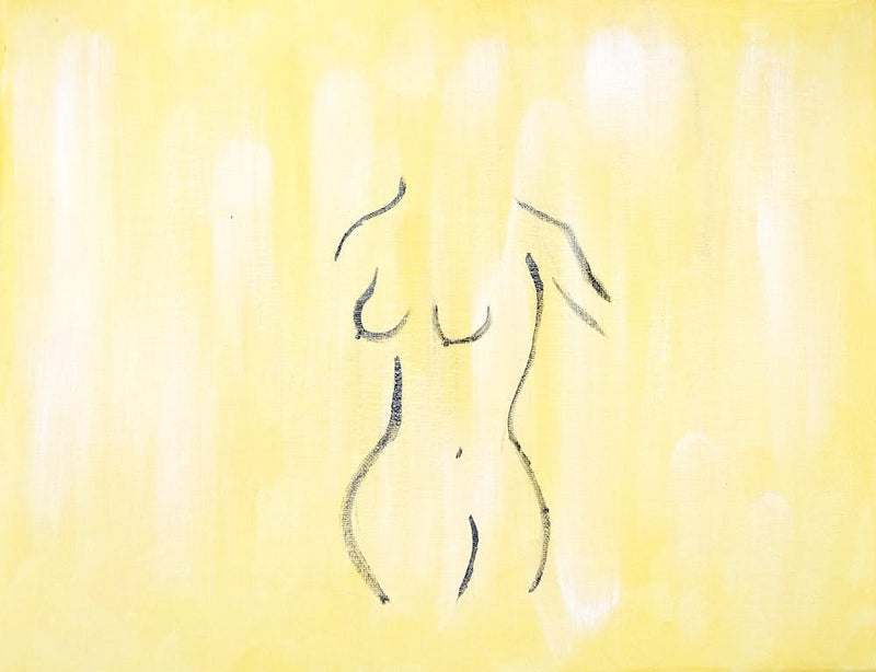 Nude On Yellow
