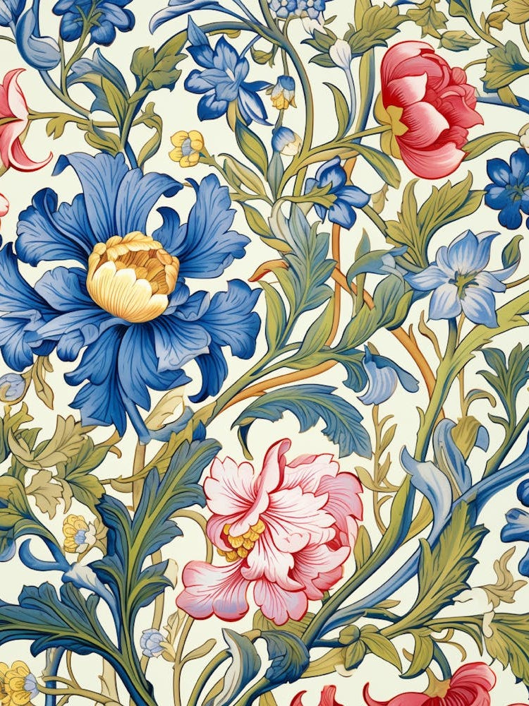 William Morris Floral 2