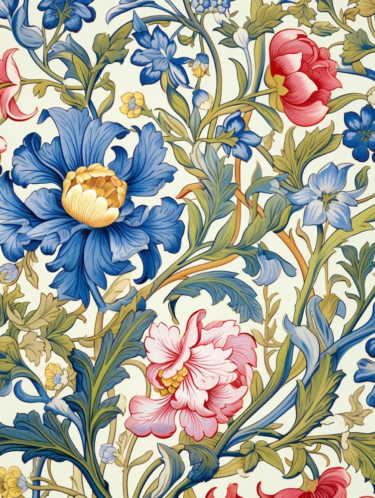 William Morris Floral 2