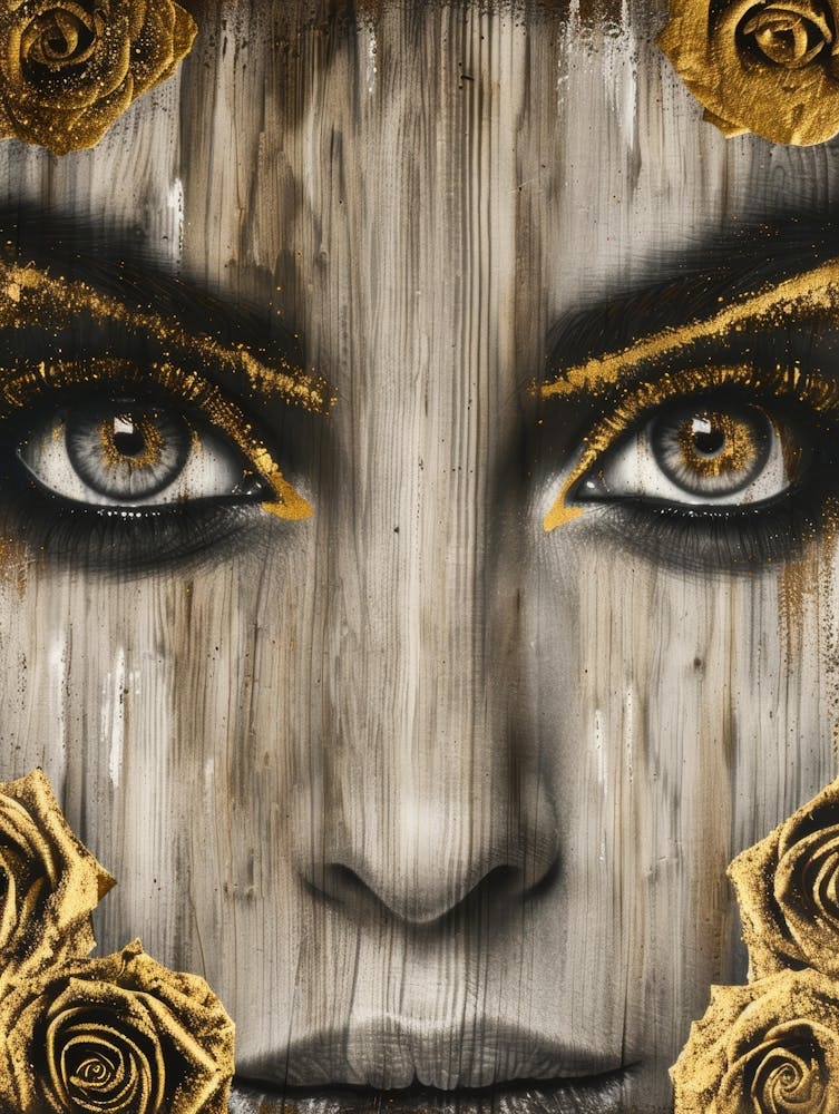 Gold Roses