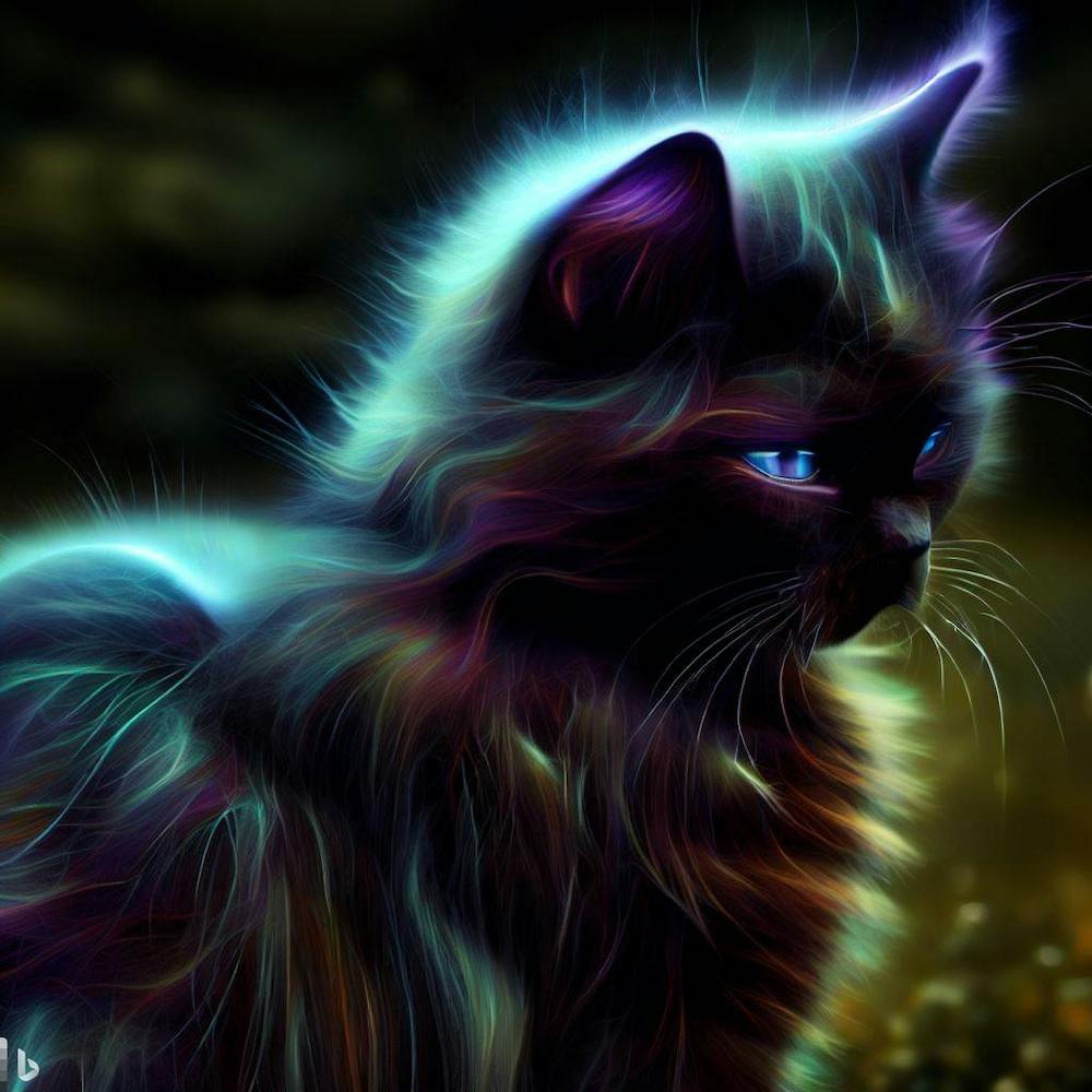 Lucid Black Cat