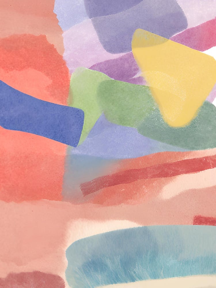 Abstract Watercolor Painting 1