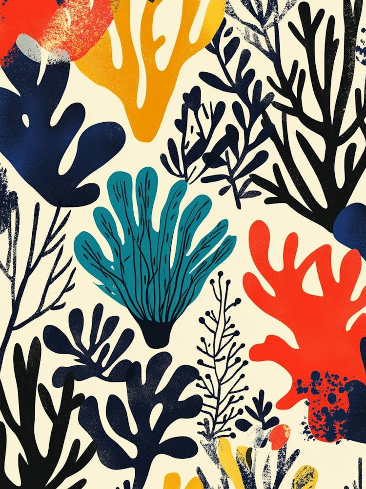 Corals And Seaweed 1