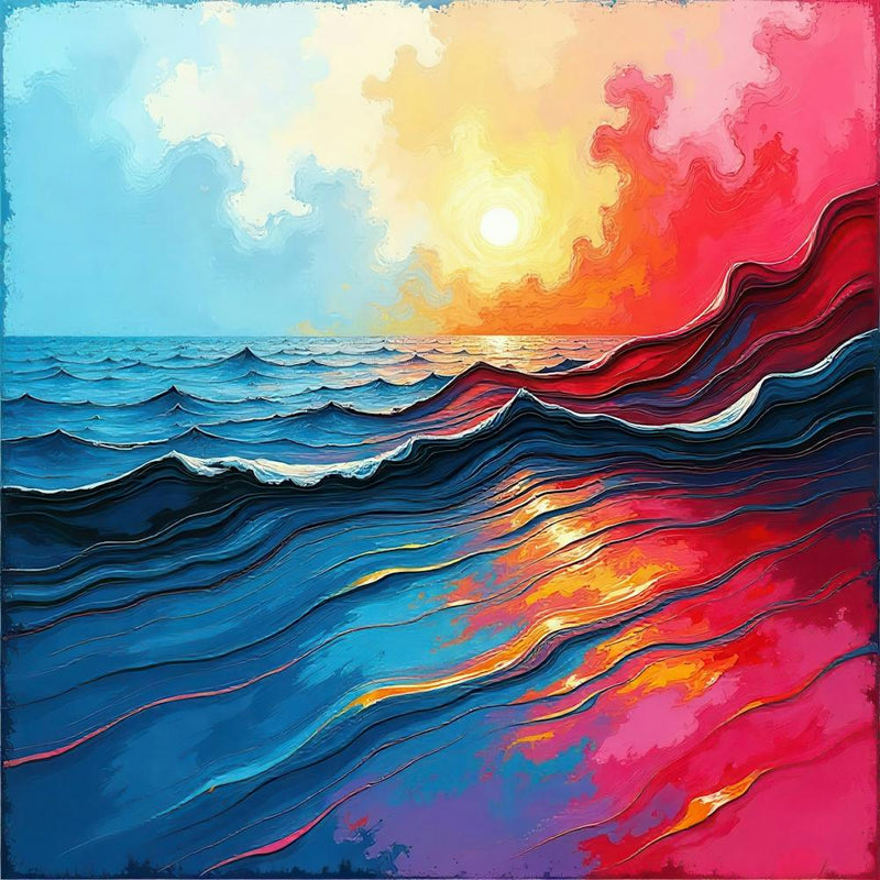 Sunset On The Ocean 1