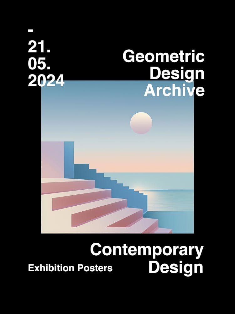 Geometric Design Archive Poster 31
