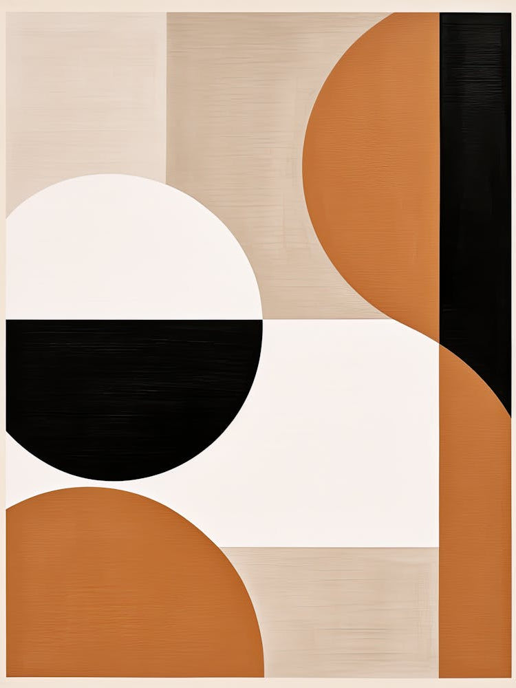 Black And White Hagen Geometric Dream