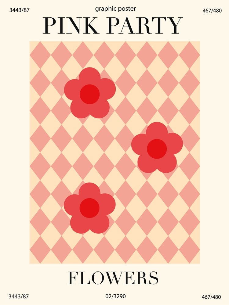 Pink Party Flowers