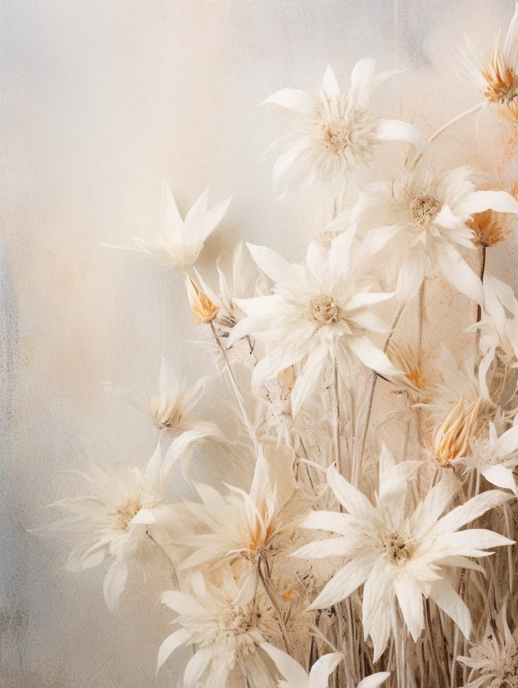 Boho Dried Flowers Edelweiss 2