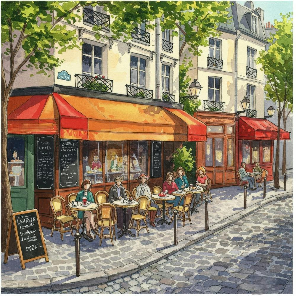 Paris Cafe 1